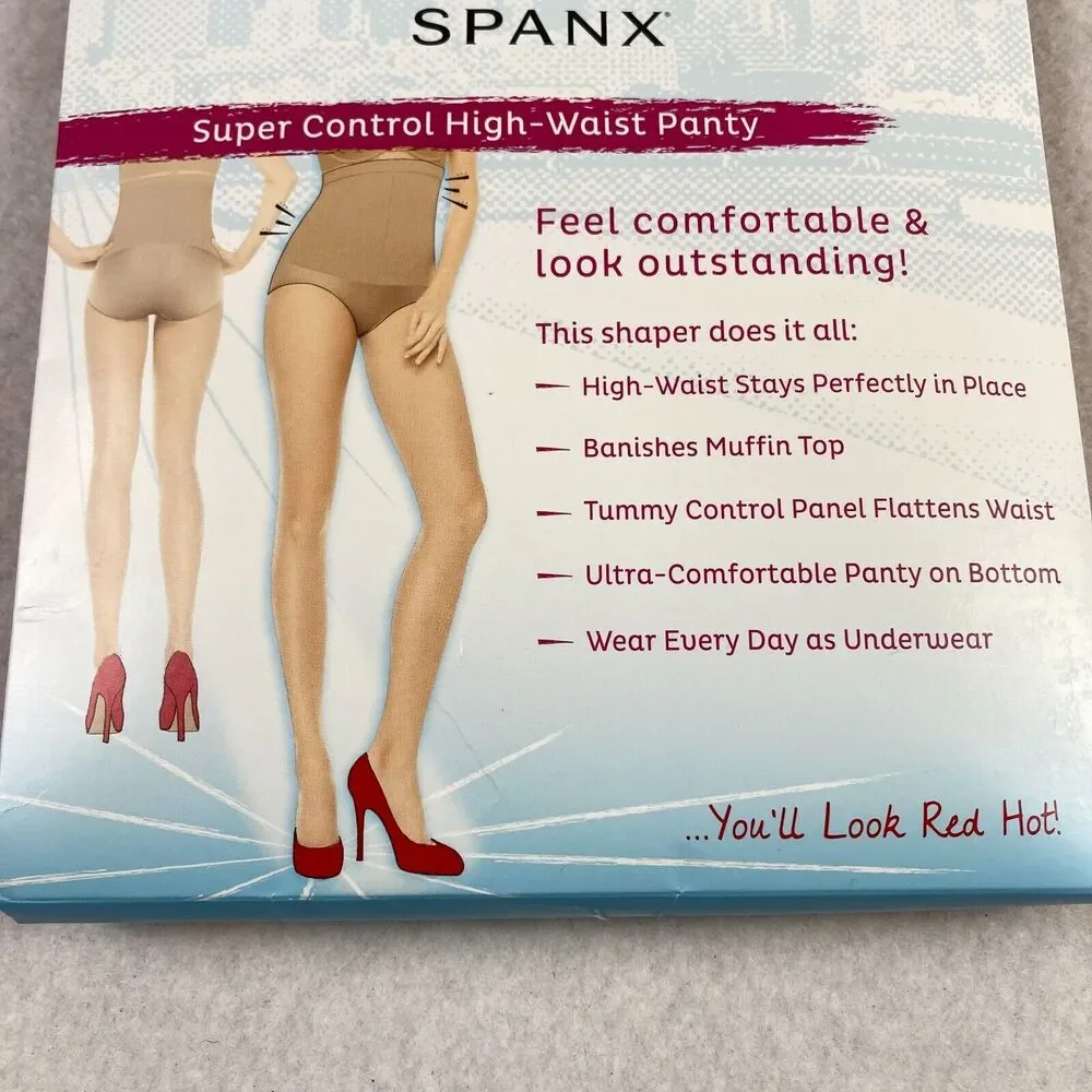 Spanx Assets Red Hot Label Body Shaper Super Control‎ High Waisted Panty Size 6 - Picture 4 of 7
